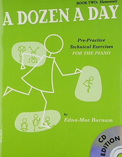 A Dozen A Day Book Two Elementary Edition (Book And Cd) Pf Book/Cd