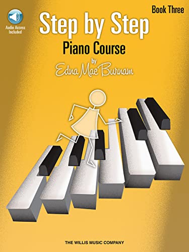 Edna Mae Burnam: Step By Step Piano Course - Book 3 (Buch & CD)
