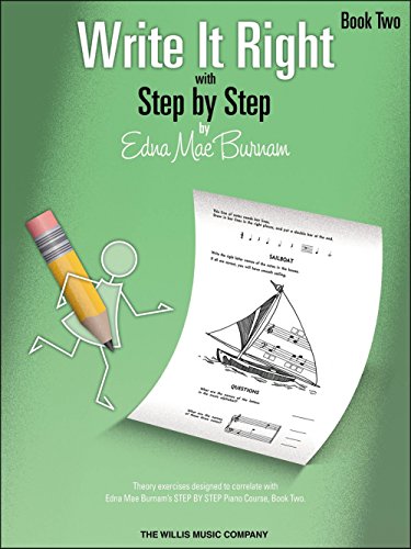 Edna Mae Burnam: Write It Right With Step By Step - Book 2