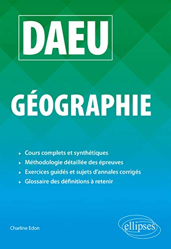 DAEU Géographie von ELLIPSES