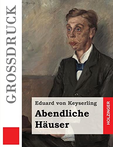 Abendliche Häuser (Großdruck)