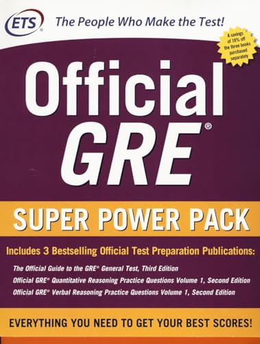 Official GRE Super Power Pack (Economia e discipline aziendali)