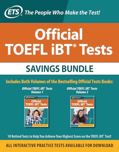 Official Toefl Ibt Tests Savings Bundle