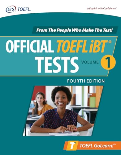 Official TOEFL iBT Tests Volume 1, Fourth Edition (Toefl Golearn!) von McGraw-Hill Education