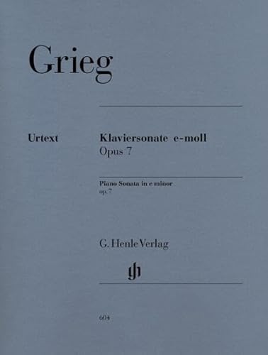 Klaviersonate e-moll op. 7: Instrumentation: Piano solo (G. Henle Urtext-Ausgabe)