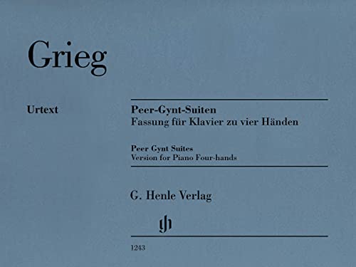 Peer-Gynt-Suiten - Fassung für Klavier zu vier Händen (G. Henle Urtext-Ausgabe) von Henle, G. Verlag