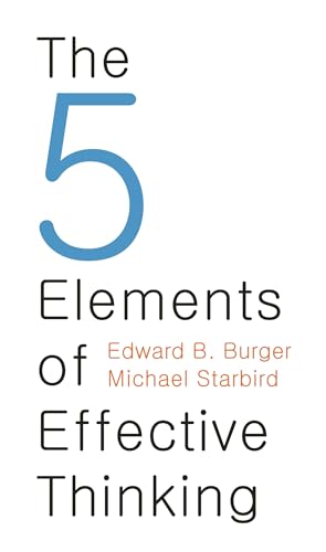 5 Elements of Effective Thinking von Princeton University Press