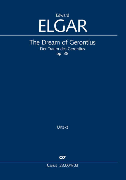 The Dream of Gerontius (Klavierauszug) von Carus-Verlag Stuttgart
