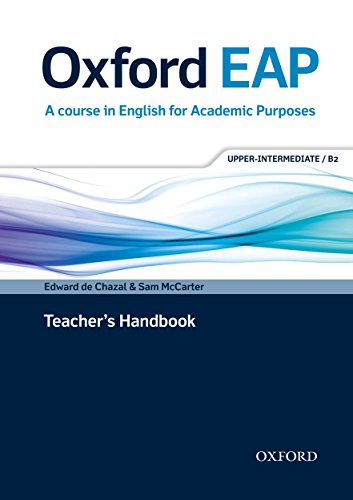 Oxford English for Academic Purposes Upper-Intermediate. Teacher's Book and DVD Pack von Oxford University Press