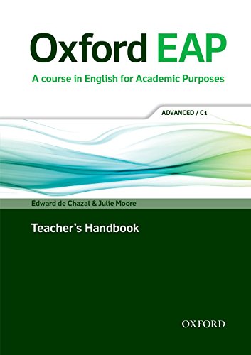 Oxford English for Academic Purposes Advanced. Teacher's Book & DVD Pack: Advanced C1