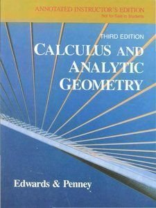 Calculus and Analytic Geometry