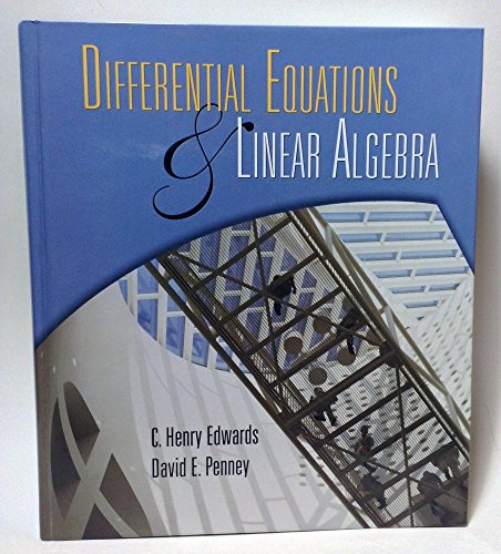 Differential Equations and Linear Algebra: United States Edition von Pearson