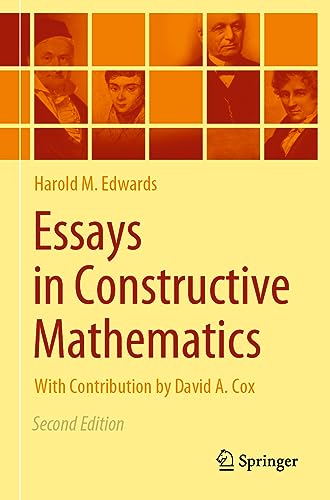 Essays in Constructive Mathematics von Springer