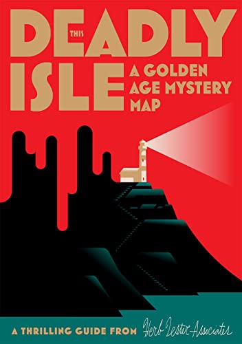 This Deadly Isle: A Golden Age Mystery Map von Herb Lester Associates Ltd