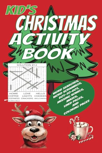Kid's Christmas Activity Book Kid's Christmas Activity Book von Magras Literary Entertainment
