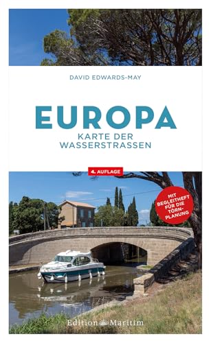 Europa: Karte der Wasserstraßen von Edition Maritim