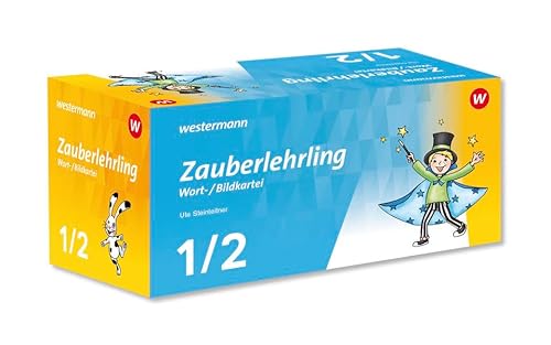 1./2. Schuljahr, Wort-Bild-Karten: Wort-Bild-Karten 1 / 2 (Zauberlehrling: Ausgabe 2019)
