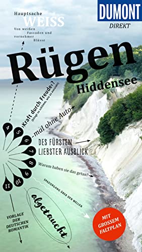 DUMONT direkt Reiseführer Rügen, Hiddensee: Mit großem Faltplan von Dumont Reise Vlg GmbH + C