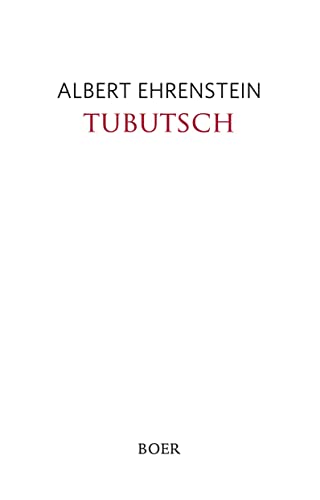 Tubutsch: Illustrationen von Oskar Kokoschka von Boer Verlag