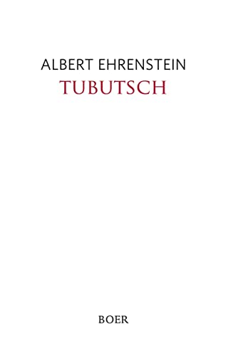 Tubutsch: Illustrationen von Oskar Kokoschka von BOER