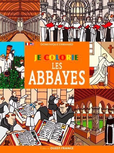 Je colorie les abbayes von OUEST FRANCE