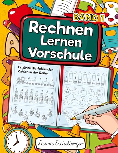 Rechnen Lernen Vorschule: Erste Zahlen und Rechnen Lernen Mit Zahlenspielen, Übungen und Spannenden Aufgaben Für Kinder ab 5 Jahren. Rechnen Lernen Vorschule: Erste Zahlen und Rechnen Lernen Mit Zahlenspielen, Übungen und Spannenden Aufgaben Für Kinder ab 5 Jahren. von Digital Front GmbH