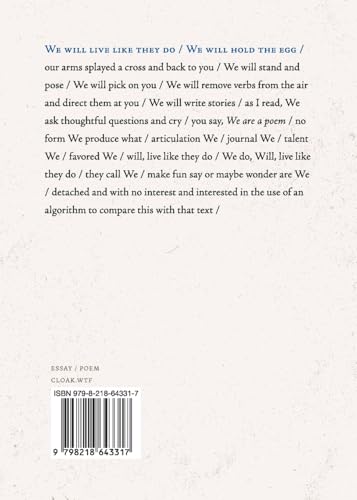 Ointment Weather: Insurgent Poietics for Desperate Times Ointment Weather: Insurgent Poietics for Desperate Times von Cloak