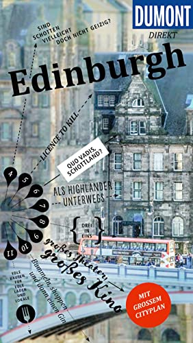 DuMont direkt Reiseführer Edinburgh: Mit großem Cityplan
