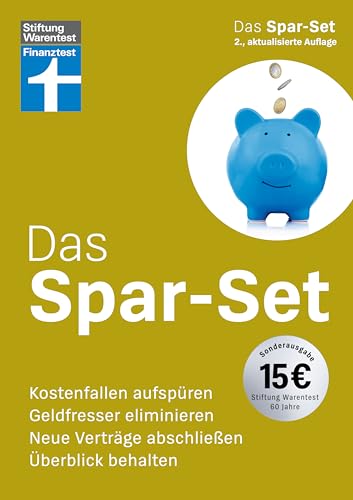 Das Spar-Set – in vier Schritten zum Sparerfolg, mit selbstrechnendem Haushaltsbuch: Kostenfallen aufspüren, Geldfresser eliminieren, neue Verträge abschließen, Überblick behalten von Stiftung Warentest