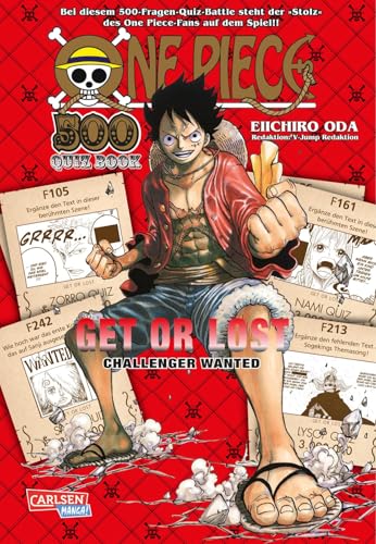 One Piece Quiz Book 1: Quizbuch mit über 500 Fragen rund um Charaktere, Schiffe und Legenden aus der beliebten Piraten-Manga-Serie (1) von One Piece