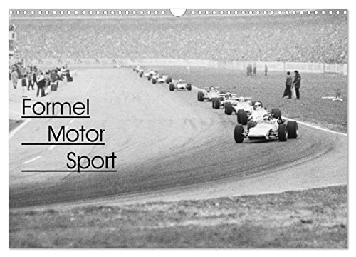 Formel Motor Sport (Wandkalender 2024 DIN A3 quer), CALVENDO Monatskalender