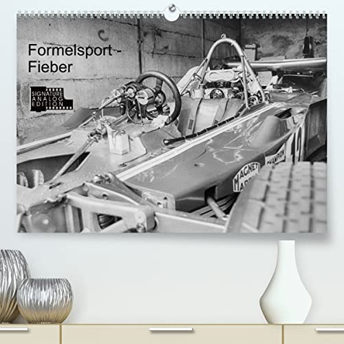 Formelsport - Fieber (hochwertiger Premium Wandkalender 2024 DIN A2 quer), Kunstdruck in Hochglanz