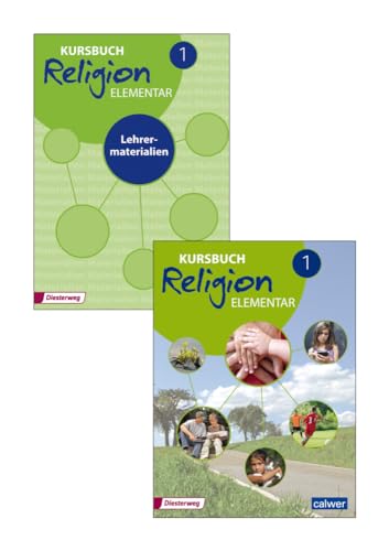 Kombi-Paket: Kursbuch Religion Elementar 1 - Ausgabe 2016: Schulbuch 1 und Lehrermaterial 1 (Kursbuch Religion Elementar: Ausgabe 2016 - 2022)
