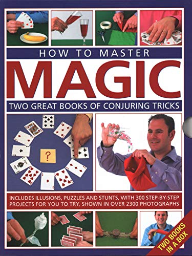 How to Master Magic: Two Great Books of Conjuring Tricks: Includes Illusions, Puzzles and Stunts with 300 Step-Ny-Step Projects for You to: Two Great ... for You to Try, in over 2300 Photographs von Lorenz Books