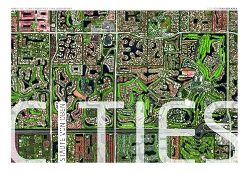 CITIES - Städte von oben: Immerwährender Kalender im Großformat 1 Meter x 70 cm