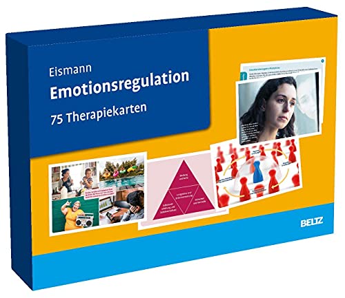 Emotionsregulation. 75 Therapiekarten: Kartenset mit 75 Karten. Mit 36-seitigem Booklet in hochwertiger Klappkassette, Kartenformat 16,5 x 24 cm (Beltz Therapiekarten)