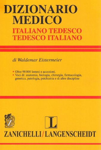Dizionario medico. Tedesco-italiano, italiano-tedesco