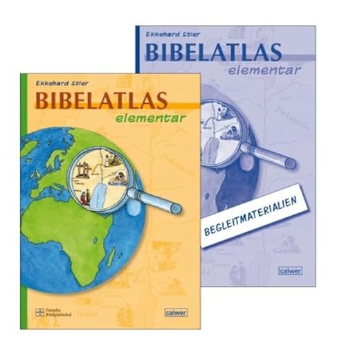 Kombi-Paket: Bibelatlas elementar: Bibelatlas und Begleitmaterialien: Bibelatlas und Begleitmaterialien zusammen
