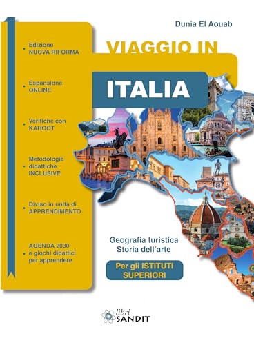 Viaggio in Italia. Geografia turistica. Storia dell'arte. Per gli Ist. tecnici e professionali von Sandit Libri