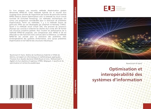 Optimisation et interopérabilité des systèmes d’information von Éditions universitaires européennes