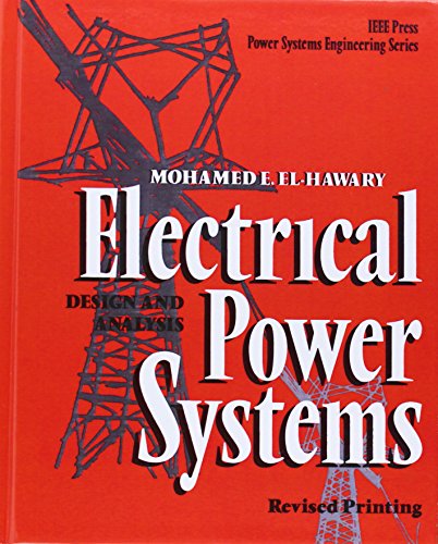 Electrical Power Systems: Design and Analysis (IEEE Press Series on Power and Energy Systems) von Wiley-IEEE Press