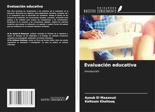 Evaluación educativa: Introducción von Ediciones Nuestro Conocimiento