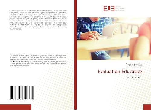 Évaluation Éducative: Introduction von Éditions universitaires européennes