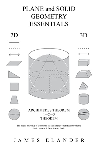 Plane and Solid Geometry Essentials von Xlibris US