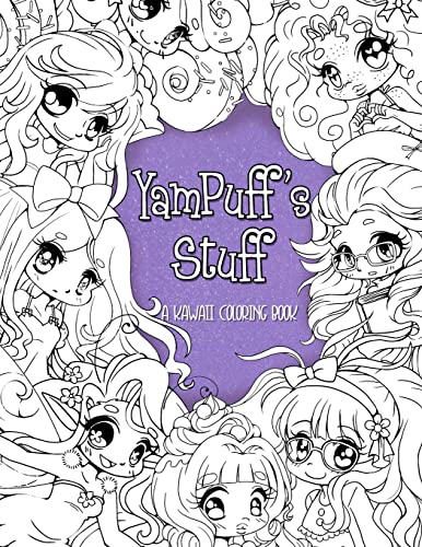 YamPuff's Stuff: A Kawaii Coloring Book of Chibis and Cute Girls