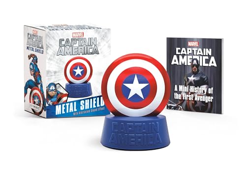 Marvel: Captain America Metal Shield: With Vibranium Sound Effect (RP Minis)
