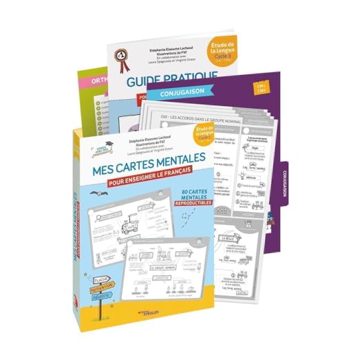 Mes cartes mentales pour enseigner le français - Cycle 3 : CM1, CM2: Etude de la langue. 80 cartes mentales reproductibles. Conçu avec des ... avec Laura Spagnuolo et Virginie Graux. von EYROLLES