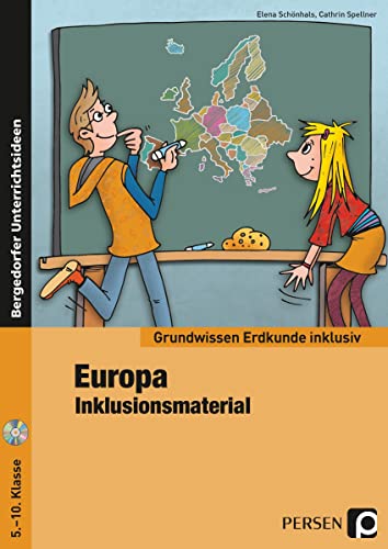 Europa - Inklusionsmaterial Erdkunde: (5. bis 10. Klasse) (Grundwissen) von Persen Verlag i.d. AAP