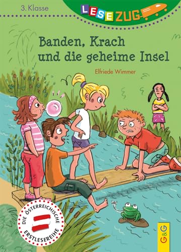 LESEZUG 3. Klasse: Banden, Krach und die geheime Insel * * * Das Original: die beliebteste Reihe für den Leseerfolg – Mit kindgerechter Druckschrift Lesespaß für Kinder ab 8 Jahren von G & G KINDER- U. JUGENDBUCH