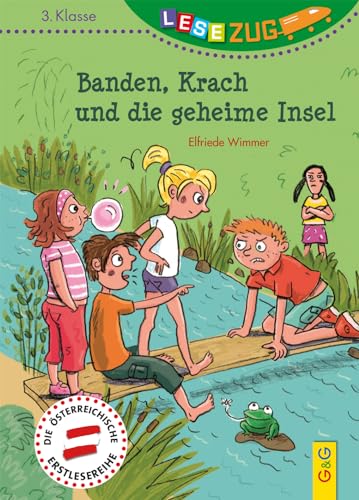 LESEZUG 3. Klasse: Banden, Krach und die geheime Insel * * * Das Original: die beliebteste Reihe für den Leseerfolg – Mit kindgerechter Druckschrift Lesespaß für Kinder ab 8 Jahren von G & G Verlagsgesellschaft